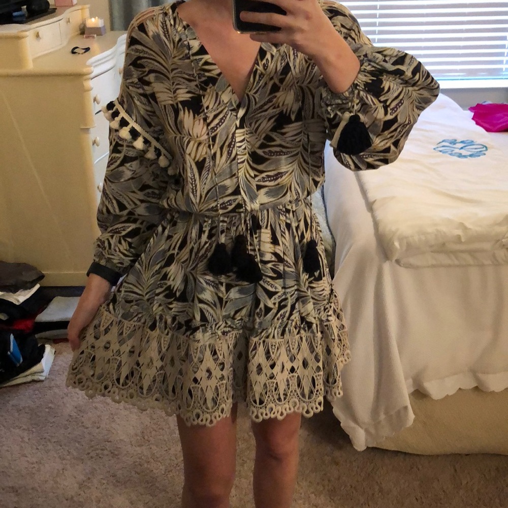 Alexis long sleeve dress.